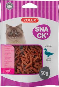 Zolux Przysmak dla kota mini paski z kaczką 50 g 1