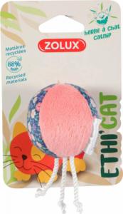Zolux ZOLUX Zabawka dla kota ETHICAT piłka, kwiaty 1