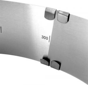 La Cucina Forma do pieczenia ciasta regulowana okrągła rozsuwana opaska do tortu stalowa obręcz 16-30 cm 5