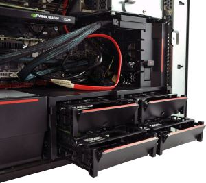 Komputer Lenovo ThinkStation P710 Tower Workstation 30B70009PB W7P&W10Pro 2xE5-2630 v4/4x8GB/512GB/DVD/650W/3YRS OS  - 30B70009PB 5