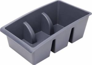 Vilde Organizer pojemnik kuchenny na przyprawy w torebkach zioła torebki dzielony szary 3