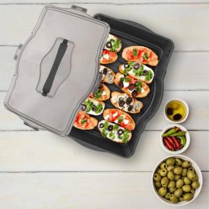 Orion Pojemnik kuchenny do przenoszenia przechowywania żywności taca z pokrywką na ciasto wypieki 5