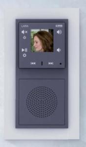 Radio ELKO EP Radio internetowe LARA-R/AL aluminium, design LOGUS90, EFAPEL, ELKOEP, iNELS 4