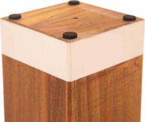 Orion Stojak pojemnik organizer na przybory kuchenne sztućce drewniany kuchenny 10x10x15 cm WHITELINE 5