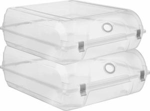 Orion Pojemnik organizer pudełko zamykane na buty obuwie do przechowywania butów 37x29 cm 6