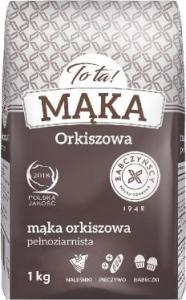 TO TA Mąka orkiszowa pełnoziarnista 1 kg 1