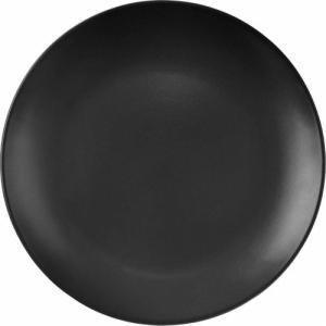 Orion Talerz deserowy płaski płytki ceramiczny talerzyk na desery czarny ALFA 21,5 cm 1