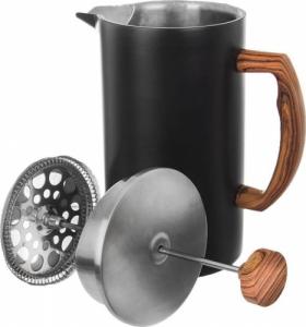 Orion Dzbanek stalowy zaparzacz z tłokiem do zaparzania kawy herbaty ziół BLACK 1,1 l 4