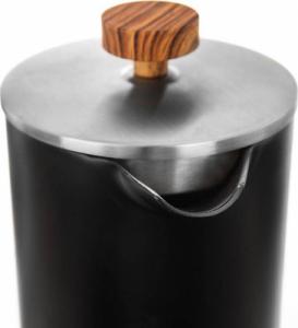 Orion Dzbanek stalowy zaparzacz z tłokiem do zaparzania kawy herbaty ziół BLACK 1,1 l 6