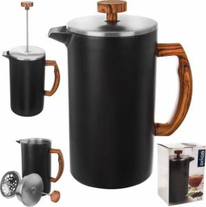 Orion Dzbanek stalowy zaparzacz z tłokiem do zaparzania kawy herbaty ziół BLACK 1,1 l 8