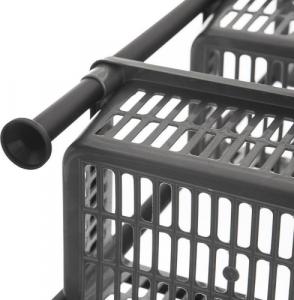 Orion Regał organizer szafka koszyk 4-poziomowy kuchenny łazienkowy do kuchni łazienki wąski 4