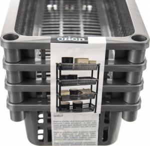Orion Regał organizer szafka koszyk 4-poziomowy kuchenny łazienkowy do kuchni łazienki wąski 5