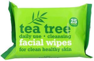 Xpel Tea Tree Cleansing Facial Wipes Chusteczki do twarzy dla skóry wrażliwej 1