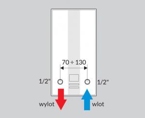 Przepływowy podgrzewacz wody Wijas Pow LCD 18/21/24 Multi 24 kW 0.6 MPa 7