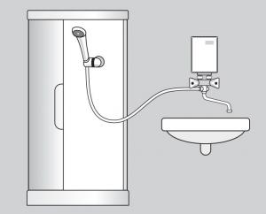 Przepływowy podgrzewacz wody Wijas Perfect 400 4 kW 0.65 MPa (PERFECT 400) 4