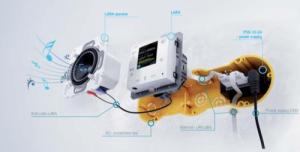 ELKO EP Wideodomofon intercom LARA-IC/AL aluminium, design LOGUS90, EFAPEL, ELKOEP, iNELS, TAL, AL, AQUARELLA 9