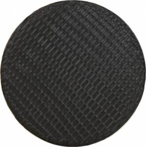 vidaXL Stolik herbaciany, czarny, 45 cm, polirattan 5