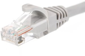 NetRack patch cord cat.6 RJ45 1mb zalewany szary (BZPAT16) 1