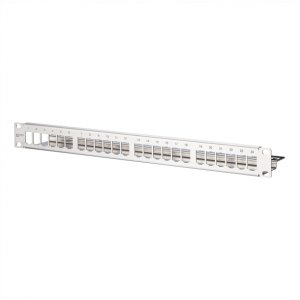 MetzConnect BTR BTR Modul for 24 E-DAT modul connector jacks, 19", stainless steel - 130921-00-E 2