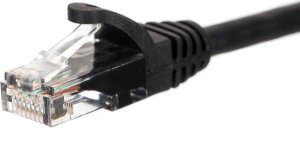 NetRack Patchcord UTP kat.5e 5m czarny (BZPAT5UK) 1
