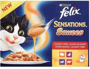 Purina FELIX SENSATIONS W SOSIE (12X 100 G) 1