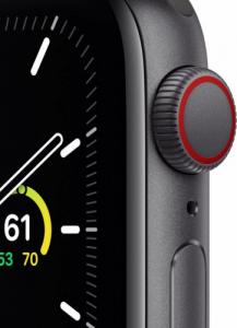 Smartwatch Apple Watch SE GPS + Cellular 40mm Gray Alu Black Sport Czarny  (MYEK2WB/A) 2
