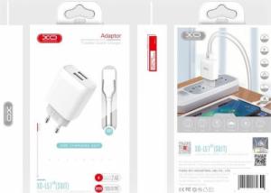 Ładowarka XO L57 2x USB-A 2.4 A (8_2257666) 2