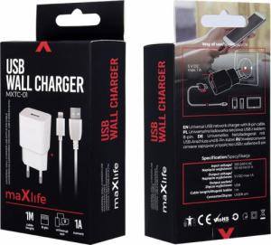 Ładowarka XO MXTC-01 1x USB-A 1 A (8_2234001) 2