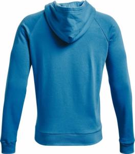 Under Armour Bluza męska Under Armour Rival Fleece Hoodie niebieska 1357092 422 S 2