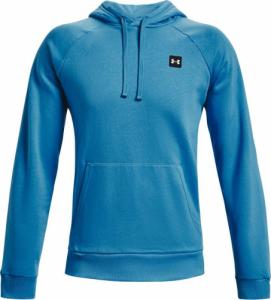 Under Armour Bluza męska Under Armour Rival Fleece Hoodie niebieska 1357092 422 M 1