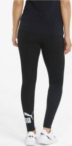 Puma Getry damskie PUMA ESS+ METALLIC LEGGINGS PUMA BLACK-SILVER XS 4