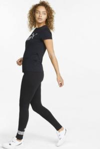 Puma Getry damskie PUMA ESS+ METALLIC LEGGINGS PUMA BLACK-SILVER XS 5