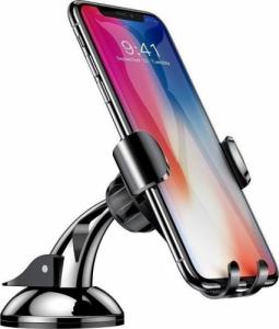 Baseus BASEUS Samochodowy uchwyt grawitacyjny Baseus Osculum do telefonu (czarny) 5