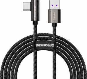 Kabel USB Baseus USB-A - USB-C 2 m Czarny (6953156207547) 1