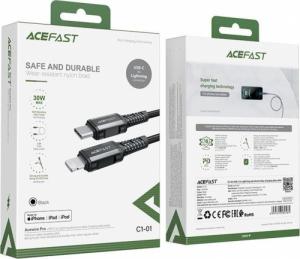 Kabel USB Acefast USB-C - Lightning 1.2 m Czarny (6974316280484) 5