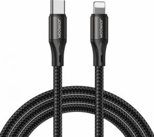 Kabel USB Joyroom USB-C - Lightning 1 m Czarny (6941237177629) 1