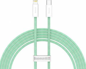 Kabel USB Baseus USB-C - Lightning 2 m Zielony (BSU3058GRN) 1