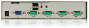 Przełącznik Aten Przełšcznik 4-Port USB VGA/Audio KVM Switch CS74U (CS74U-AT) - NUATNKV4PCS74U0 2
