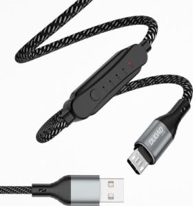 Kabel USB Dudao USB-A - microUSB 1 m Czarny (6973687240875) 1