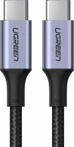 Kabel USB Ugreen USB-C - USB-C 1 m Szary (6957303874279) 1