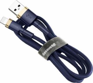 Kabel USB Baseus USB-A - Lightning 2 m Niebieski (6953156290761) 1