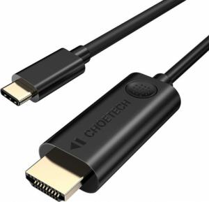 Kabel USB Choetech USB-C - HDMI 3 m Czarny (6971824973044) 1