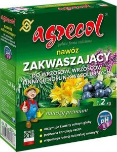 Agrecol Nawóz Zakwaszający do Wrzosów, Wrzośców i Innych Roślin Kwaśnolubnych 1,2 kg Agrecol 1
