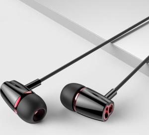 Słuchawki Joyroom Joyroom dokanałowe słuchawki 3,5 mm mini jack z pilotem i mikrofonem czarny (JR-EL114) 11