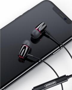 Słuchawki Joyroom Joyroom dokanałowe słuchawki 3,5 mm mini jack z pilotem i mikrofonem czarny (JR-EL114) 2