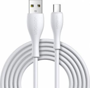 Kabel USB Joyroom USB-A - USB-C 1 m Biały (6941237136572) 1