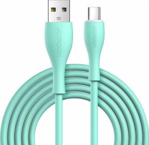 Kabel USB Joyroom USB-A - USB-C 1 m Zielony (6941237136589) 1