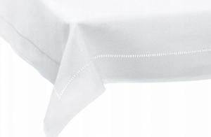 Konsimo Obrus 160x220 biały elegancki gładki OPODI 1