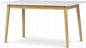 Konsimo Stół rozkładany skandynawski duży biały FRISK 1