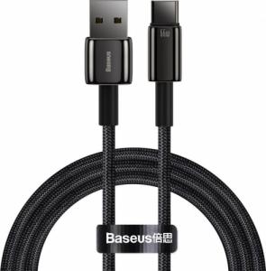 Kabel USB Baseus USB-A - USB-C 1 m Czarny (BSU2382BLK) 1